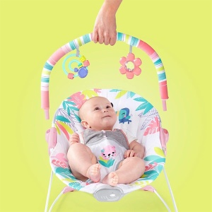 Ležaljka za bebe Flamingo Vibes Bright Starts SKU12228 - Img 3