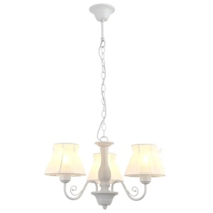 Luster Beli 3x40W E27 Zefir 15094