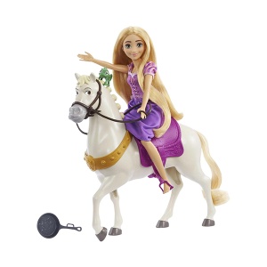 Lutka Zlatokosa sa konjem Maksimusom Disney 120468 - Img 2