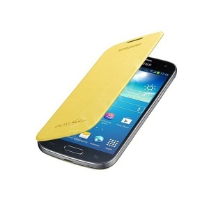 Maska sa preklopom SAMSUNG S4 mini, zuta EF-FI919-BYE