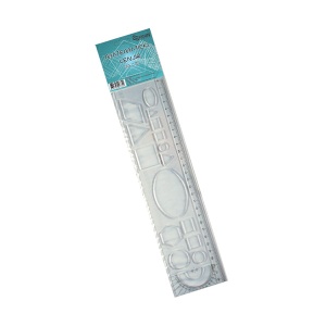 Matematički lenjir 30cm boja PULSE 220298