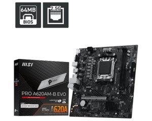 Matična ploča PRO A620AM-B EVO MSI AMD AM5 DDR5