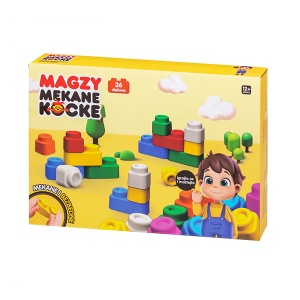 Mekane kocke za bebe 26kom Magzy 55790
