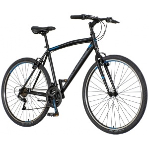 Muški bicikl 28/21in 21 brzina 167-192cm crno plavi Explorer Quest 1281011