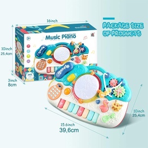Muzička igračka klavir i bubanj 600733 - Img 3