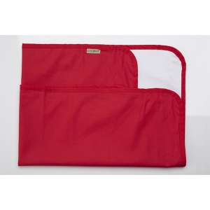 Nepromočiva zaštita za krevetac 60x120cm Crvena