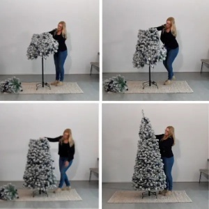 Novogodišnja jelka 180 cm snežna Pop-up Everlands 68.3858 - Img 2