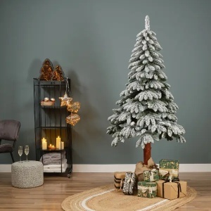 Novogodišnja jelka 180 cm snežna sa drvenim stablom Tora Pine Everlands 68.3984