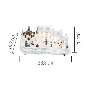 Novogodišnja led diorama Dečije igre Home DRM16 - Img 3
