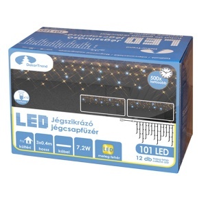 Novogodišnja rasveta Led svetleća mreža 3x0.4m KDK 102 - Img 2