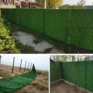 Ograda od veštačke trave sa žicom 1 m x 10 m l110m - Img 4