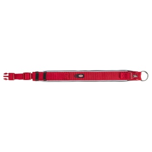 Ogrlica Premium ekstra široka XS S 27 35cm crveno grafit - Img 2