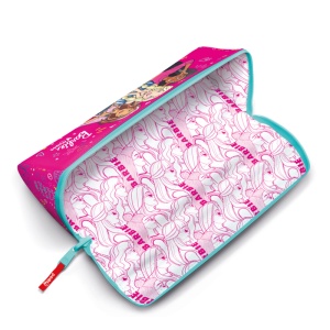 Pernica Prazna Maped 2 lica XXL Barbie 23x9x7,5cm roze bela - Img 3