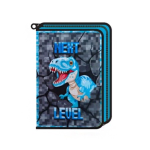 Pernica Puna 1 Zip Octopus P1Zp2607F Dino Blue 13x19x3cm siva plava