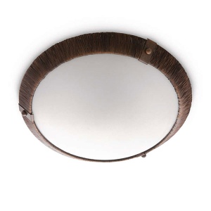 Plafonjera Bakersfield BrownBrush Philips 30184/43/16