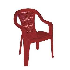 Plastična stolica Valerija crvena 55957