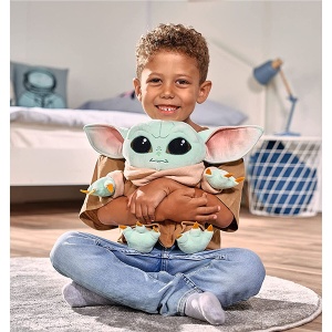 Plišana igračka beba Joda Mandalorian 30cm 010992 - Img 3
