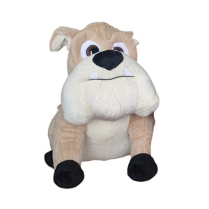 Plišana igračka Buldog Buli 60cm 57185 Svetlo Braon