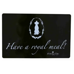 Podmetač za posude Trixie Have a royal meal 44x28 cm crni