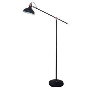 Podna lampa John 1XE27 crna H1500MM Elmark 955JOHN1F/BK