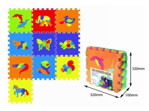 Podne puzzle Životinje- 32x32x1cm