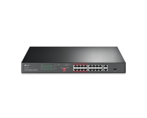 PoE switch TP-Link TL-SL1218P sa 16 portova 10/100 i 2 gigabitna porta
