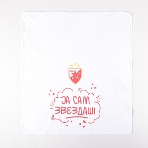Pokrivač Crvena Zvezda beli 3131-21B