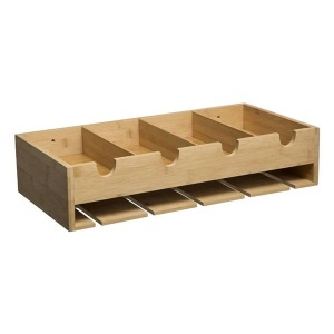Polica sa pregradama bambus Gamme Five 179637