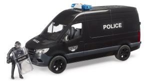 Policijski MB Sprinter sa figurom special Bruder - Img 3
