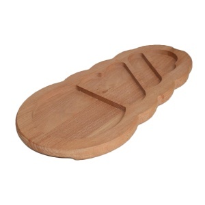 Poslužavnik oblak 430x140/215mm bukva Wood Holz 2092-Bwh