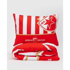 Posteljina Crvena Zvezda 25 set 2 dela 140x200cm - Img 2