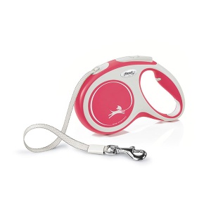 Povodac Flexi new comfort M 5m crveni