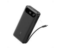 Power Bank eksterne baterije 20000mAh, 87W, sa ugrađenim USB-C kablom crni Anker MOB03413