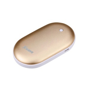 PowerBank baterija/punjač 5200mAh + grejač za ruke Xwave Warmup-52gold - Img 1