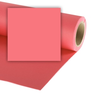 Pozadina za studijsku fotografiju i video produkciju Manfrotto Colorama LL CO146 rolna 2,72x11m koralno roze