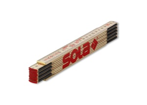 Preklopni lenjir od breze 2m Sola H 2/10