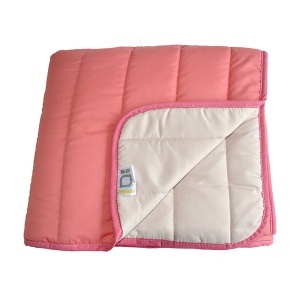 Prekrivač mikrofiber 140x200 roze beli 0000115 115j