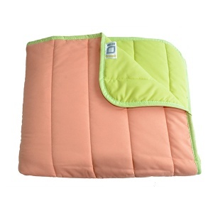 Prekrivač mikrofiber 200x200 oranž zeleni 0000117 115c