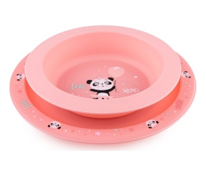Pribor Za Hranjenje Roze Exotic Animals Canpol Babies 56/523_pin