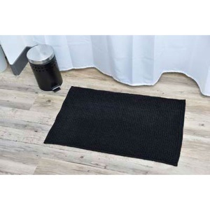 Prostirka za kupatilo 45x75cm mikrofiber crna Balls Tendance 7707103 - Img 3