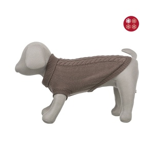 Pulover za pse Trixie Kenton XS 24cm braon