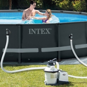 Pumpa za bazen peščana Krystal Clear SX1500 XTR 5.49m Intex 26644 - Img 4