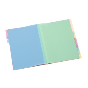 PVC Organiser sa 12 pregrada i gumicom Rainbow Pastel - Img 4