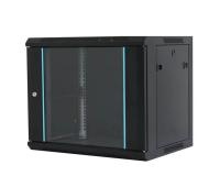 Rack orman nazidni 12U MaxPro Line crni 600x600mm sa staklenim vratima - Img 2