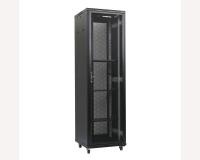 Rack orman samostojeći 42U MaxPro Line crni 800x1000mm sa perforiranim vratima - Img 2