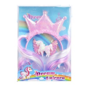 Rajf za kosu kruna Unicorn 34074