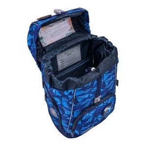 Ranac za školu Belmil Comfy Plus 405-73/P Glacier blue 27x19x36cm plava - Img 4
