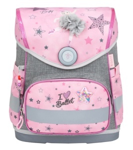 Ranac za školu Belmil Compact 405-41 Ballet light pink 30,5x19x37cm