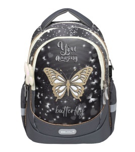 Ranac za školu Belmil Leisure plus Leisure plus 338-87 Starlight Butterfly 28x19x36cm