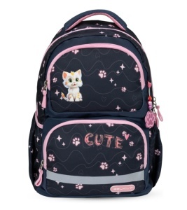 Ranac za školu Belmil Midi 338-36 Cute Kitten 26x15x41cm